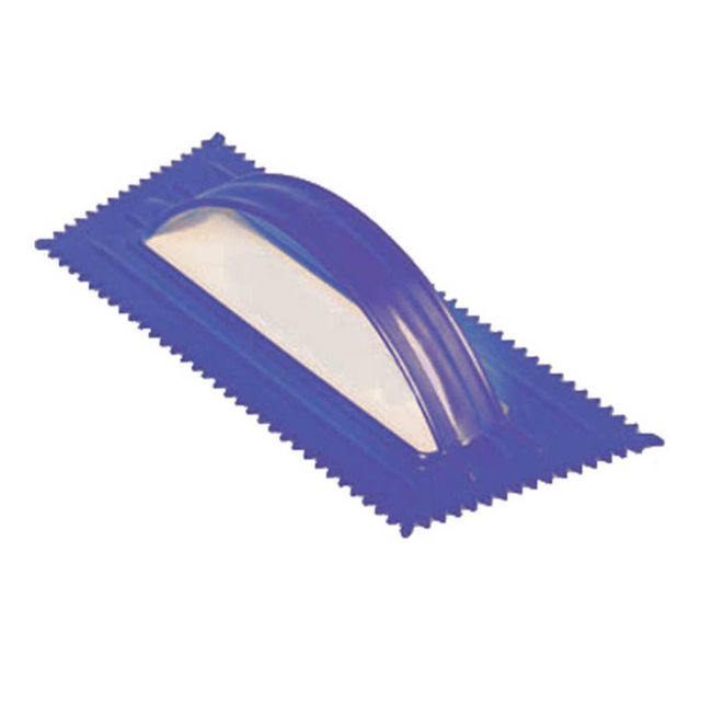 PLANCHA DENTADA - PLÁSTICA 1/4 "V